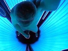 Str8 men play in the solarium