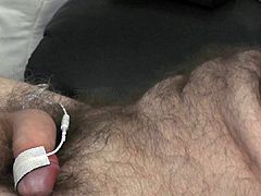Soft to Hard with E-stim then cumming Hands Free