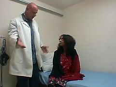 Sexy Slender Indian Gitl Getting A Physical at The Docs