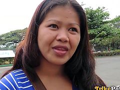 Are you passionate about hot Filipina ladies? Then don't lose any more time and click to watch a horny bitch, offering a crazy blowjob. She has nice tits and a hairy pussy. See the sexy brunette taking control and riding cock like a tigress. The details are so inciting!