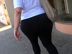 Hot latin bbw in spandex slow moti. Billy from dates25.com