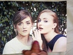 Maisie Williams & Sophie Turner tribute