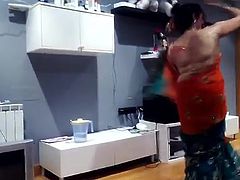 sexy nepali wife dancing