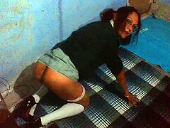 Colegiala travesti