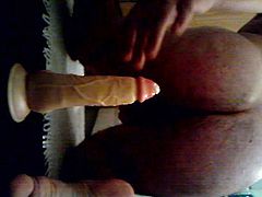 Having fun with my Dildo