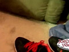 Brian gives Joe a blowjob and they enjoy the bareback sex