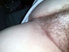 wifes big fat chubby hairy pussy in the morning