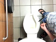taking hot photos in the toilets