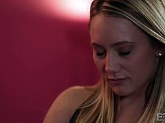 A slutty blonde gets really horny and can't miss the opportunity to have fun! Click to see naughty Aj Applegate, completely naked and pounded hard in a red convertible. This lusty bitch loves to suck cock and have her face covered in delicious cum. Enjoy the sight...
