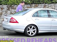 Muscular jock gets fucked