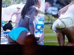 Maria Sharapova and Serema Williams cum tribute