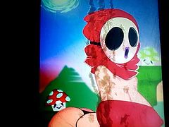 Shy guy Cum Tribute