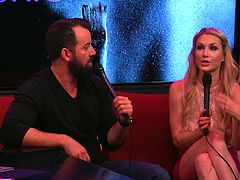 On today's episode Chuy, from Chelsea Handler's show, is a guest on the morning show and he tests the vocabulary skills of these beautiful, topless Playboy models. What a sight to see these sexy chicks completely in the nude and testing their knowledge.