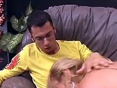 Hairy Chubby Milf Gets Fucked By A Younger Guy