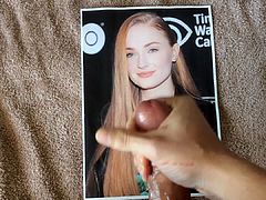 Sophie Turner Cum Tribute