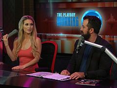 In this episode of the morning show the hosts are discussing all the naughty adventures, that these couples have gotten into in the great outdoors. The hot babes and horny men are out in nature in the nude.