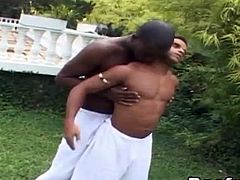 Black Porn Gay Having Fuck Outdoor by his Beefy Muscle Gay Partner..Two Hot Beefy Gay Having a Hardcore Fuking Outdoor enjoying what They do..They Love to Fuck Sucking Balls LIcking Ass and Nasty Cumshot over HIs Face..