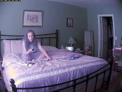 Wife Caught Masturbating - Hidden Cam