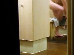 Str8 men in locer room