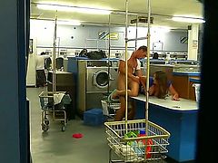 So, this girl went to dry her laundry, but, she ended up having some public sex. There was no one near them, so, they figured  why the hell not And we loved it!