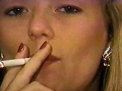 Sexy Smoking Slut