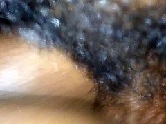 Ebony couple anal sex