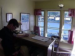 Blow job in a motel