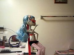 Ghoulia's first cumshot