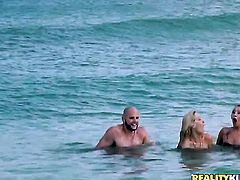 Blonde and hot blooded guy have oral sex on camera for you to watch and enjoy