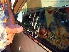 JEEPLOV OUTDOOR JACKING OFF CUMSHOT ON CAR WINDOW