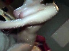 Hot Big boob teen blowjob fuck moans and cum in pussy