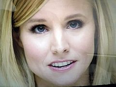 Cum to Kristen Bell's Face