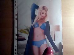 Cum on Emma Roberts Lingerie