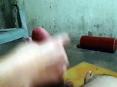 Slut Gives Me a Hand Job While Using Vibrator