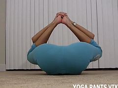 My yoga made you hard so let me give you a handjob JOI