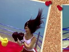 I ❤ ANGIE VU HA Underwater Boxing Sizzle 2