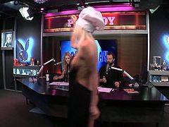 For those that have subscribed to Playboy's visual version of the Playboy Morning Show, they know there is one thing that will always happen. At some point, there will be gorgeous women getting naked. There is much entertainment to be had from this program, but nude women will always be a part of it.