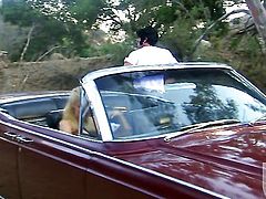 A blow job in the car