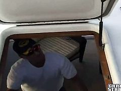 Delyla with juicy butt and hairless pussy is hungry for anal fucking