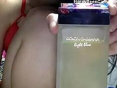 Hot latina teen fingers herself on webcam live - HornyTeenCam.com