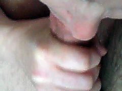 wife sucking my big cock