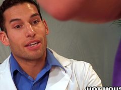 HotHouse Latino Nurse Bangs Hunky Doctor