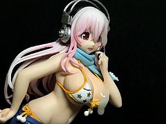 Super Sonico Winter Ver. Bukkake