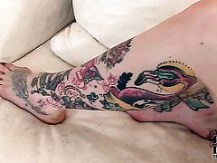 Cute doll Hollie Hatton cant stop dildoing her love tunnel
