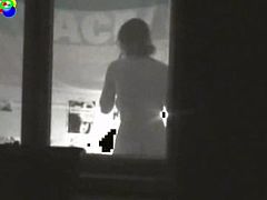 Voyeur Neighbor Peeping Window