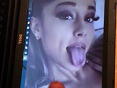 Ariana Grande Cum Tribute 1