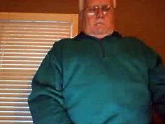 Hot daddy straight show and stroke webcam