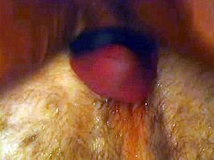 Bald hunk with a sexy mustache gets to drill this dude's hot butt