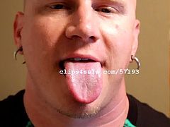 Long Tongue Fetish - Mike Hauk Video 4