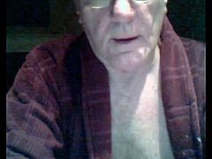 grandpa cum on cam